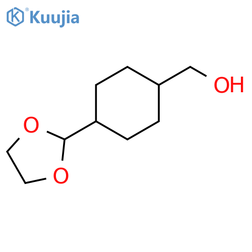 4-(1,3-dioxolan-2-yl)cyclohexylmethanol structure