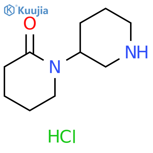 1-(piperidin-3-yl)piperidin-2-one dihydrochloride structure