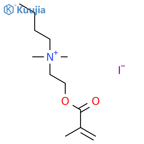 N-(2-(methacryloyloxy)ethyl)-N,N-dimethylbutan-1-aminium iodide structure