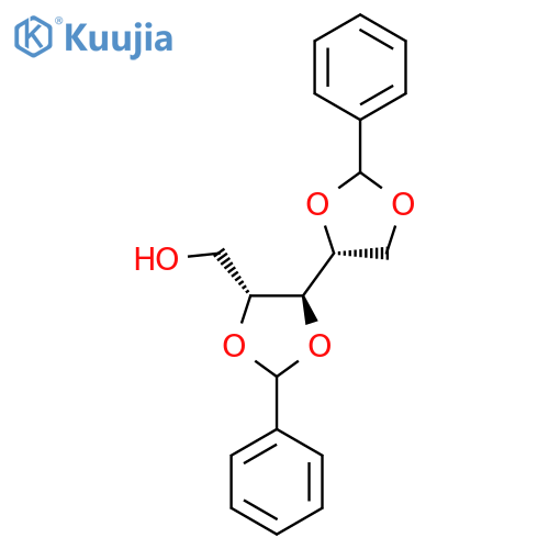 [(4R,5S)-2-Phenyl-5-[(4R)-2-phenyl-1,3-dioxolan-4-yl]-1,3-dioxolan-4-yl]methanol structure