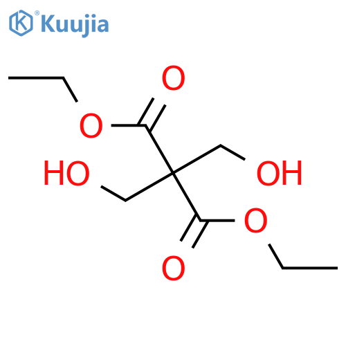 Diethyl bis(hydroxymethyl)malonate structure