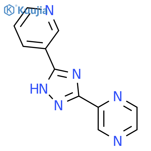 2-5-(pyridin-3-yl)-1H-1,2,4-triazol-3-ylpyrazine structure