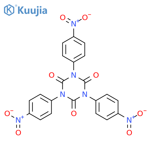 1,3,5-Triazine-2,4,6(1H,3H,5H)-trione, 1,3,5-tris(4-nitrophenyl)- structure