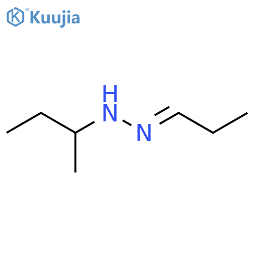 Propanal,2-butylhydrazone structure