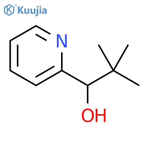 2-Pyridinemethanol, α-(1,1-dimethylethyl)- structure