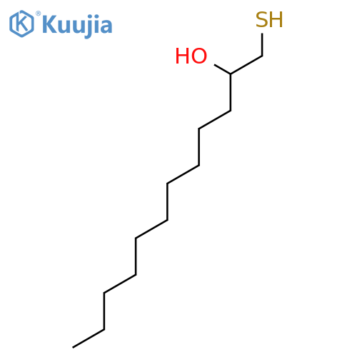 2-Dodecanol,1-mercapto- structure