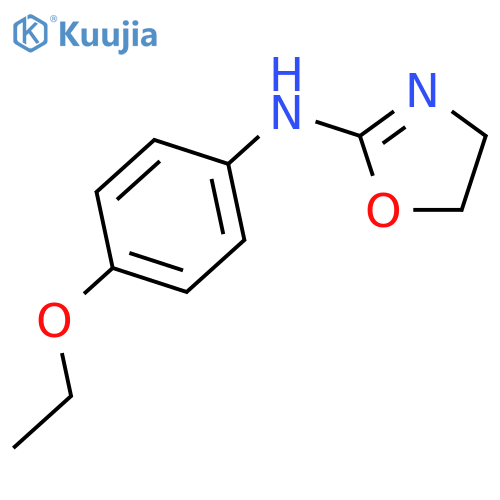 2-Oxazolamine,N-(4-ethoxyphenyl)-4,5-dihydro-(9CI) structure