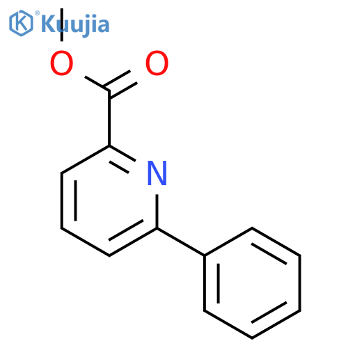 methyl-6-phenyl-2-pyridine carboxylate structure
