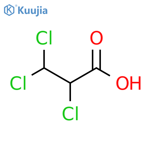 Propanoic acid, 2,3,3-trichloro- structure