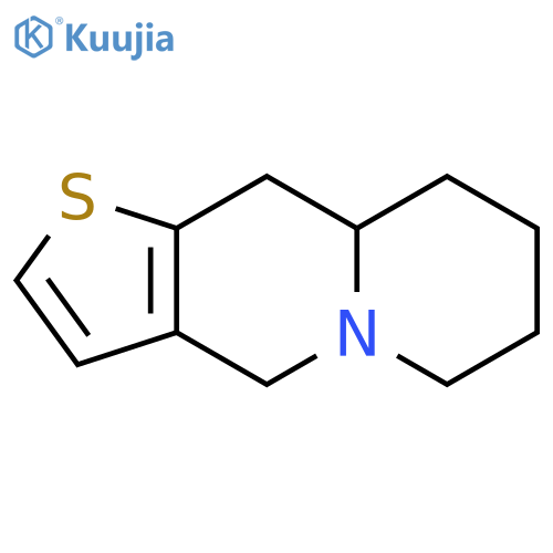 4H-Thieno[2,3-b]quinolizine, 6,7,8,9,9a,10-hexahydro- structure
