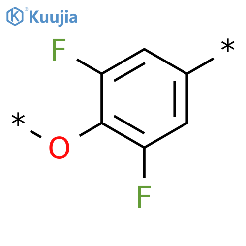 Poly[oxy(2,6-difluoro-1,4-phenylene)] structure