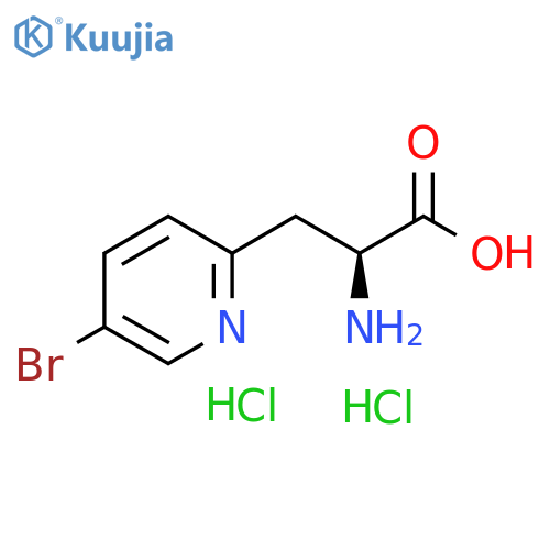 3-(5-Bromo-2-pyridinyl)-L-alanine dihydrochloride structure