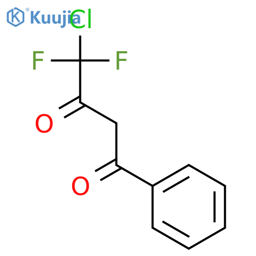 4-Chloro-4,4-difluoro-1-phenylbutane-1,3-dione structure