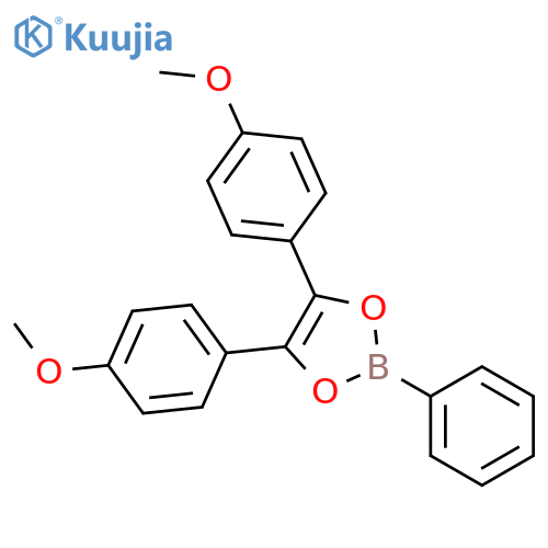 1,3,2-Dioxaborole, 4,5-bis(4-methoxyphenyl)-2-phenyl- structure