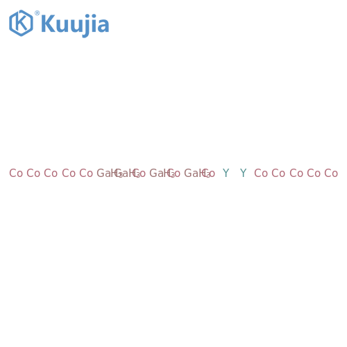 Cobalt, compd. with gallium and yttrium (13:4:2) structure