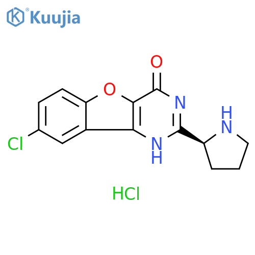 XL413 hydrochloride structure