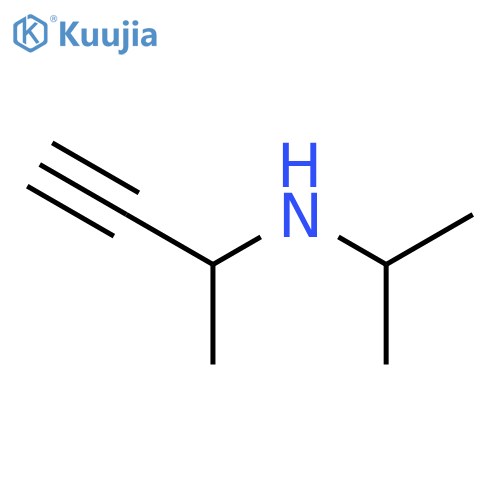 3-Butyn-2-amine, N-(1-methylethyl)- structure