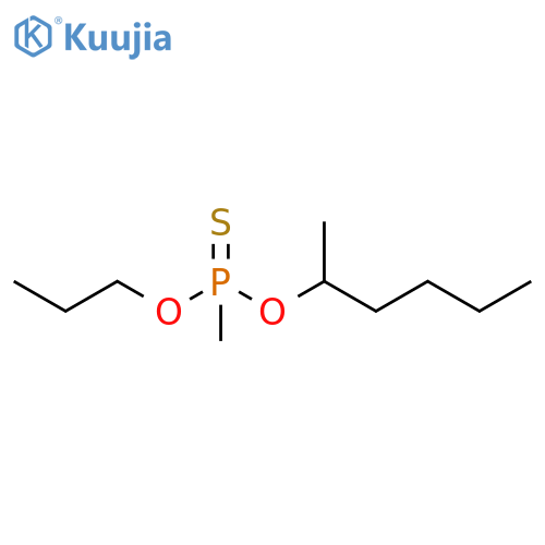 Phosphonothioic acid, methyl-, S-hexyl O-propyl ester (8CI,9CI) structure