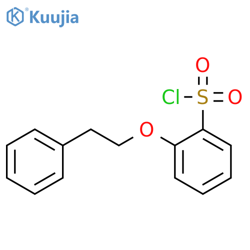 BENZENESULFONYL CHLORIDE, 2-(2-PHENYLETHOXY)- structure