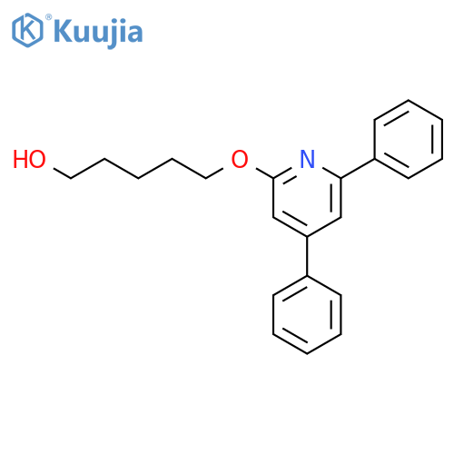 1-Pentanol, 5-[(4,6-diphenyl-2-pyridinyl)oxy]- structure