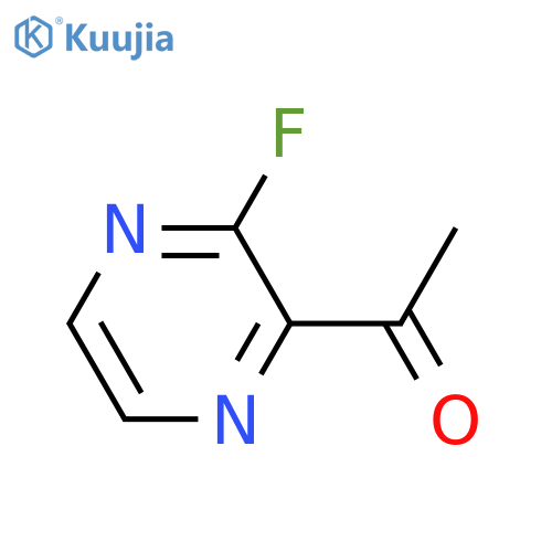 Ethanone,1-(3-fluoro-2-pyrazinyl)- structure
