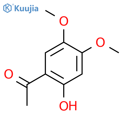 1-(2-Hydroxy-4,5-dimethoxyphenyl)ethanone structure