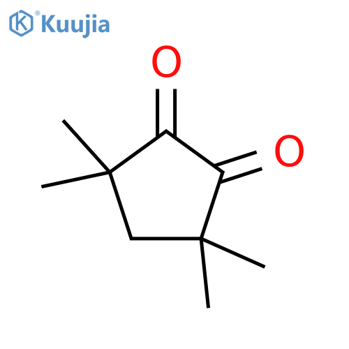 1,2-cyclopentanedione, 3,3,5,5-tetramethyl- structure