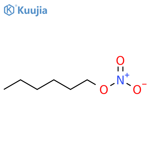 Nitric acid, hexylester structure
