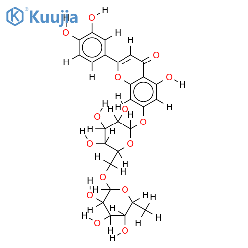 Luteolin-7-rutinoside structure