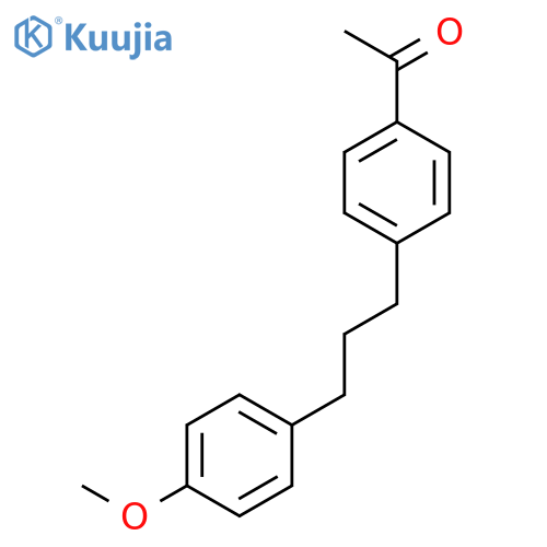 1,3-Propanediyl, 1-(4-acetylphenyl)-3-(4-methoxyphenyl)- structure