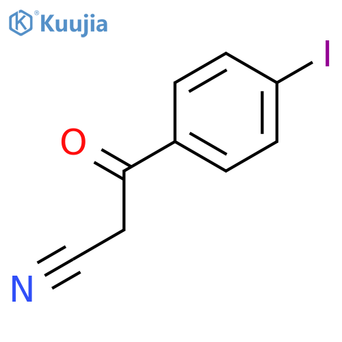 4-Iodobenzoylacetonitrile structure