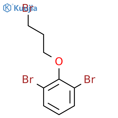1,3-dibromo-2-(3-bromopropoxy)benzene structure