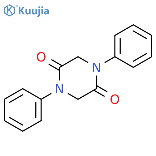 1,4-diphenylpiperazine-2,5-dione structure