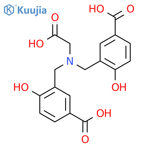 Benzoic acid, 3,3'-[[(carboxymethyl)imino]bis(methylene)]bis[4-hydroxy- structure