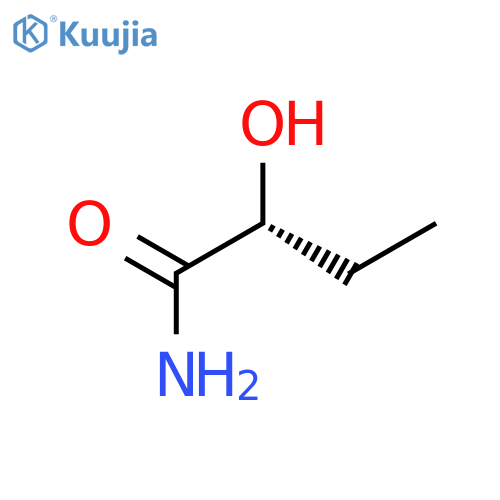 Butanamide, 2-hydroxy-,(2R)- structure