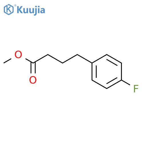 4-(4-fluorophenyl)butanoic acid methyl ester structure