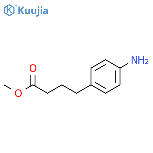 Methyl 4-(4-aminophenyl)butanoate structure