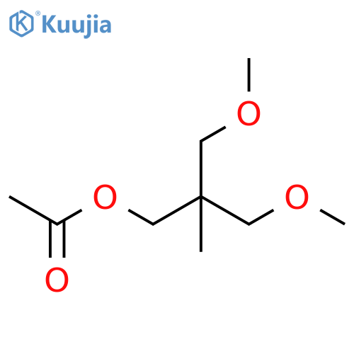 2,2-Bis(methoxymethyl)-1-propanol acetate structure