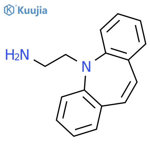 2-(5H-dibenzo[b,f]azepin-5-yl)ethanamine structure