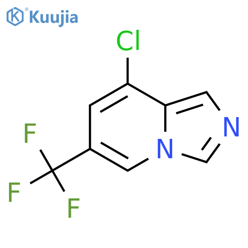 8-Chloro-6-(trifluoromethyl)imidazo[1,5-a]pyridine structure