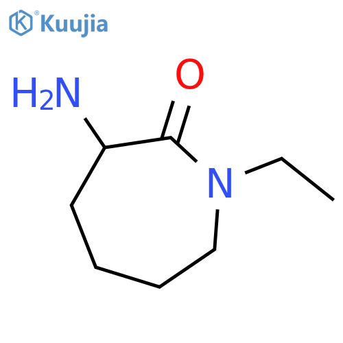 (S)-3-Amino-1-ethylazepan-2-one structure