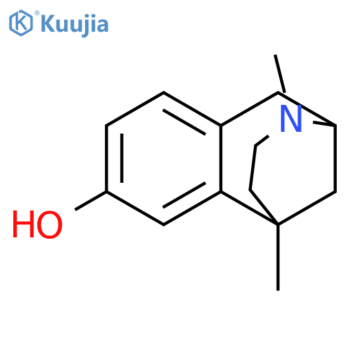 2,6-Methano-3-benzazocin-8-ol, 1,2,3,4,5,6-hexahydro-3,6-dimethyl-, (+-)- structure
