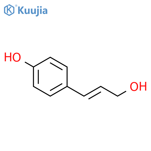 Phenol, 4-[(1E)-3-hydroxy-1-propenyl]- structure