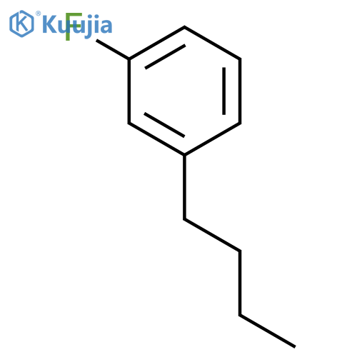 benzene,1-butyl-3-fluoro- structure