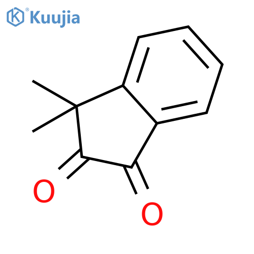 1,2-indandione, 3,3-dimethyl- structure
