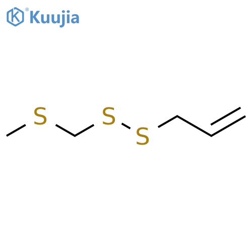 (Methylthio)methyl 2-propenyl disulfide structure