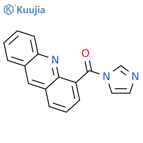 1H-Imidazole, 1-(4-acridinylcarbonyl)- structure