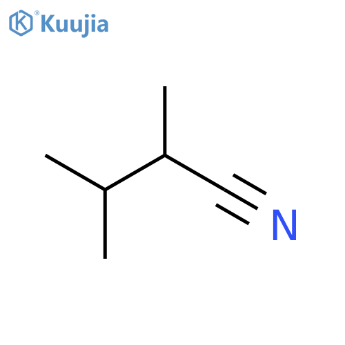 2,3-Dimethylbutanenitrile structure