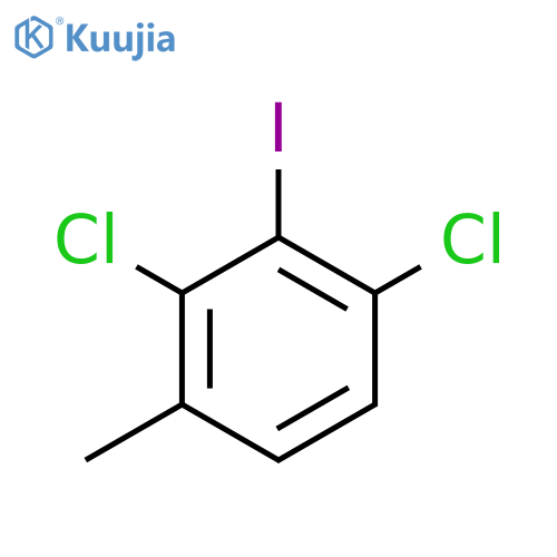 2,4-Dichloro-3-iodotoluene structure