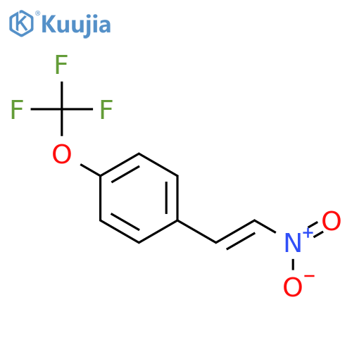 BETA-NITRO-4-(TRIFLUOROMETHOXY)STYRENE structure